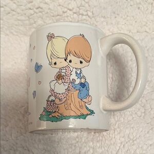 Cute Illustrated Mug with Children Design - Precious Moments